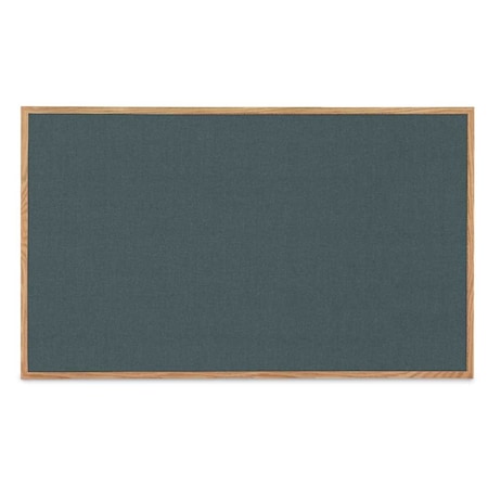 United Visual Products Combo Board, 36"x24", Bronze Frame/White Porcelain & Forbo UVDECORK3624BZ-WHTPORC-FORBO